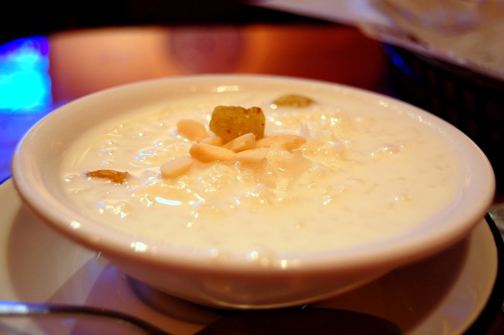 Close-up of a signature curry at Yatri